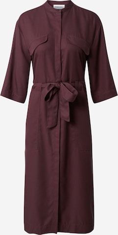 ARMEDANGELS Shirt Dress 'Amrei' in Brown: front