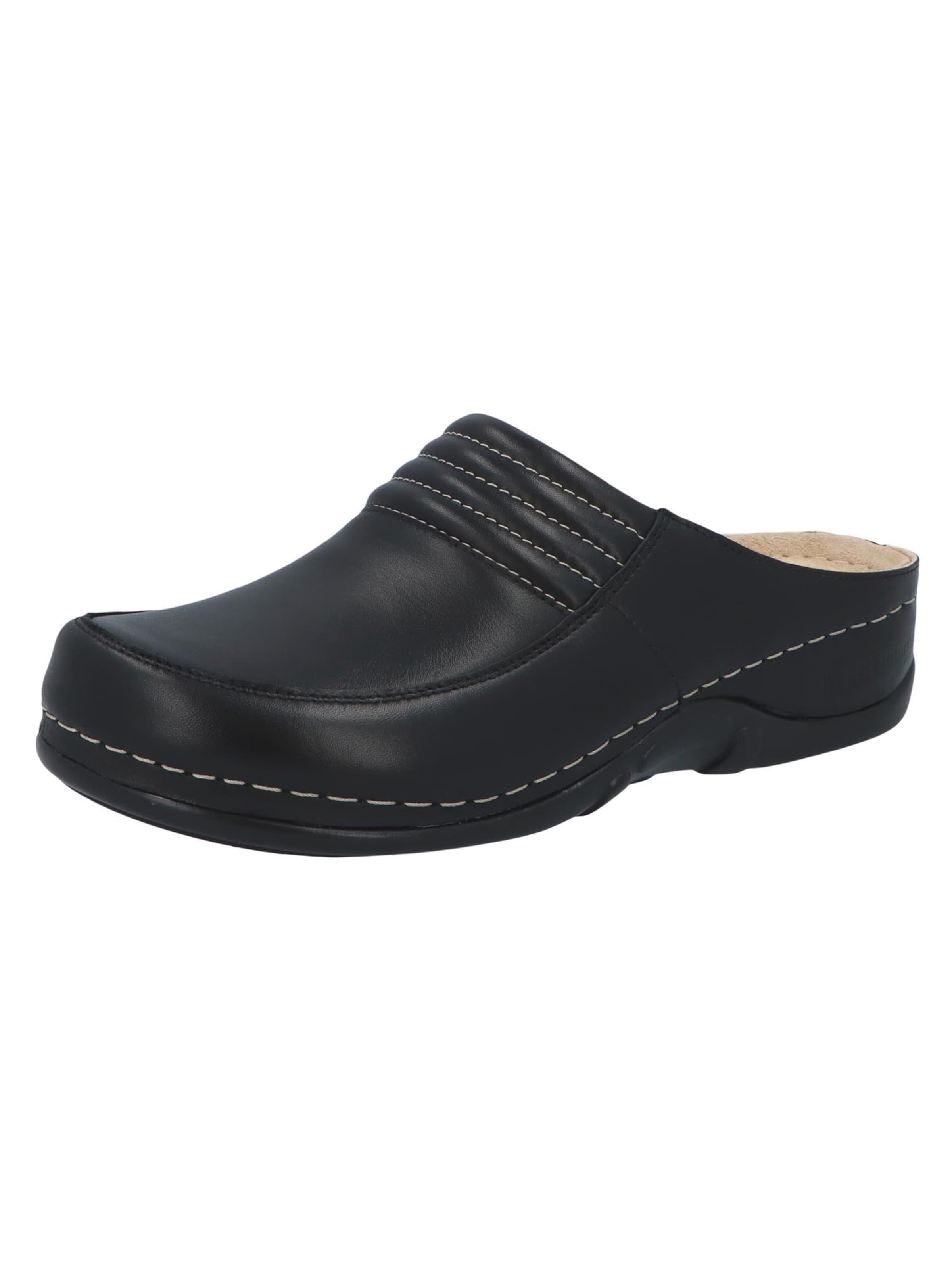 BERKEMANN Clogs 'Victoria' in Black: front