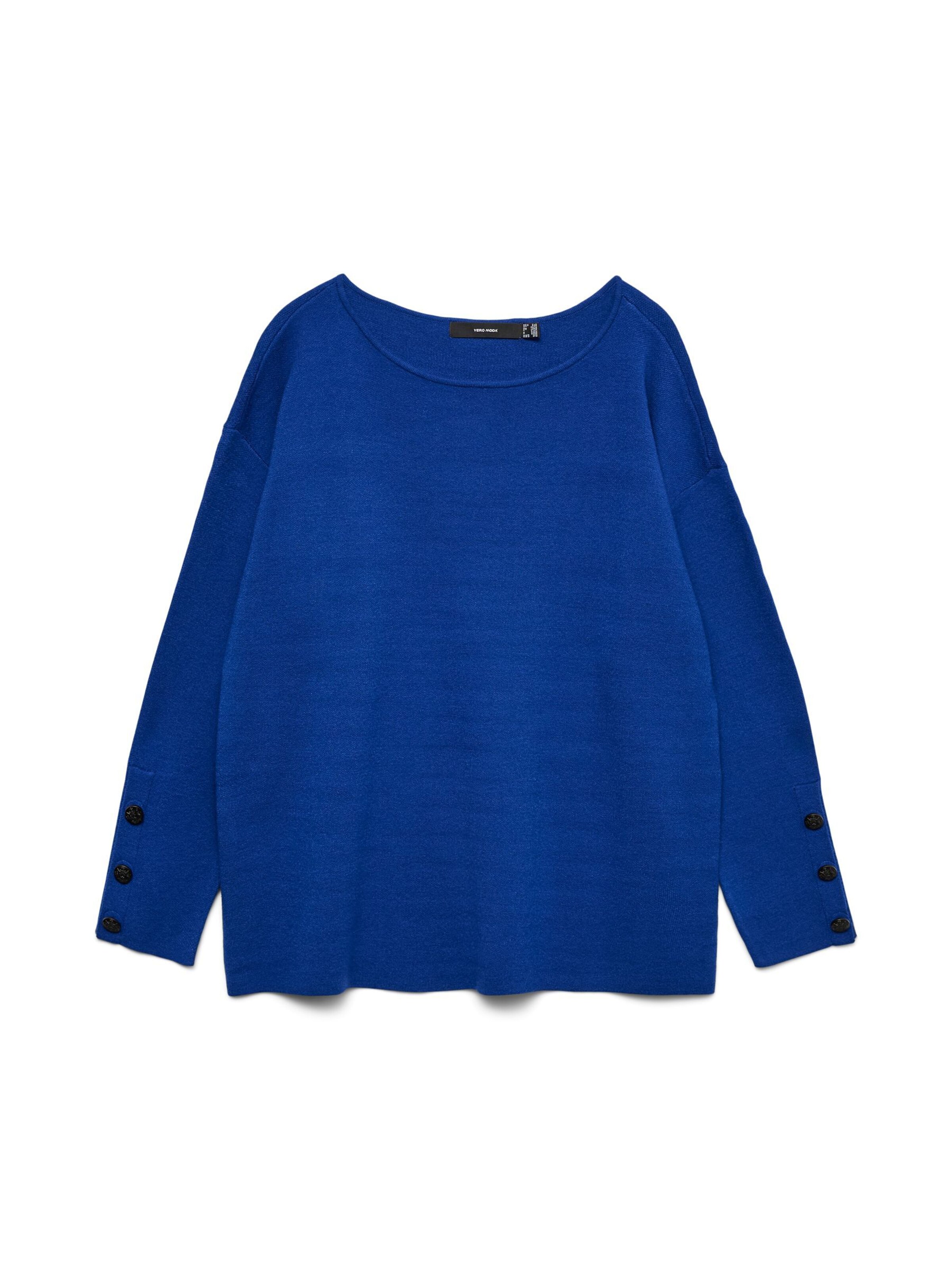Vero Moda Curve - Jersey 'GOLD' en azul: frente