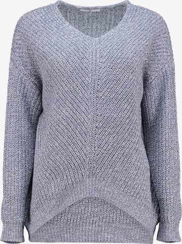 Hailys Pullover 'Pi44pa' in Blau: Vorderseite