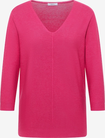 CECIL Pullover in Pink: Vorderseite