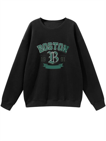 Felpa di GORHEY in nero: frontale