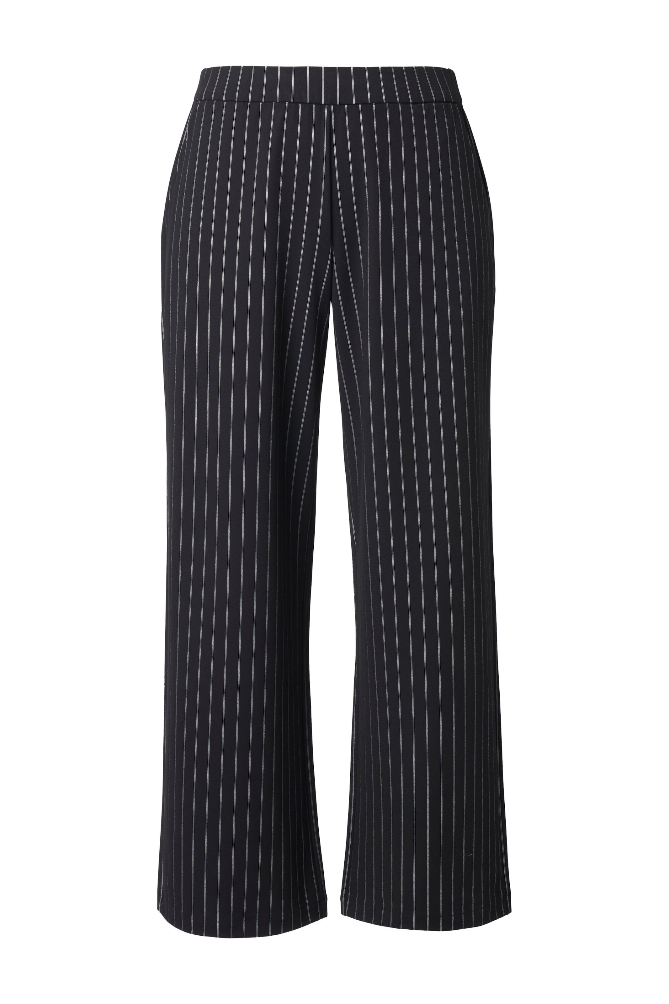 Ulla Popken Broek in de kleur Zwart / Wit, Productweergave