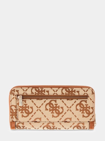 GUESS Wallet 'Audrey' in Brown