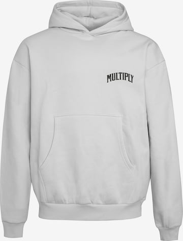 Multiply Apparel - Sudadera en gris: frente