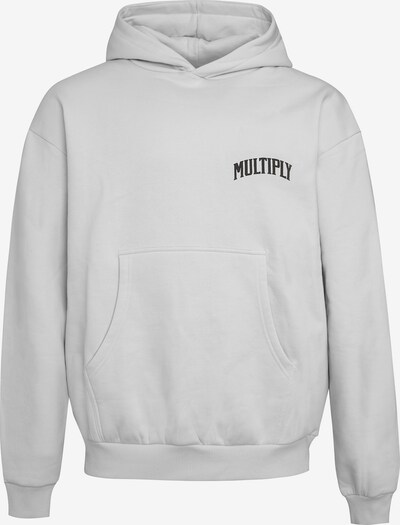 Multiply Apparel Sweatshirt in grau / schwarz, Produktansicht