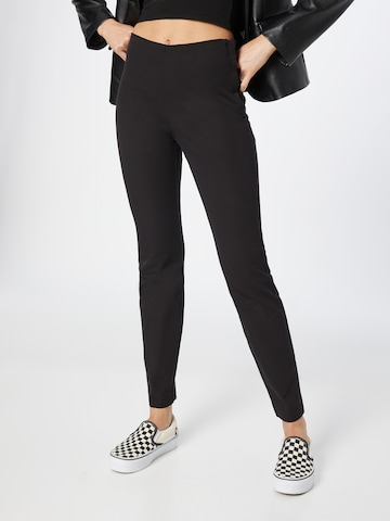 Lindex Slimfit Leggings 'Jonna' - fekete: elől