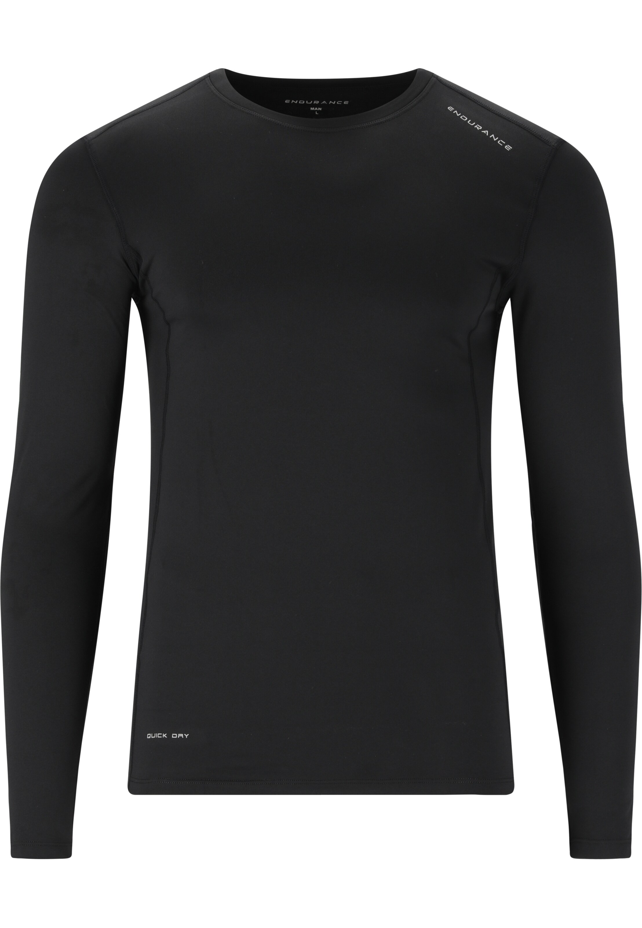 ENDURANCE Funktionsshirt 'Power' in Schwarz: Vorderseite