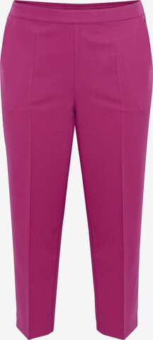 KAFFE CURVE Trousers 'Sakira' in Pink: front