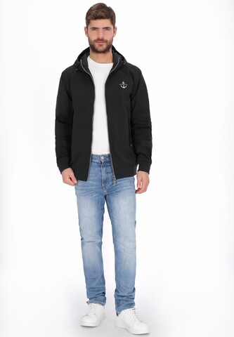 DreiMaster Maritim - Chaqueta de entretiempo en negro