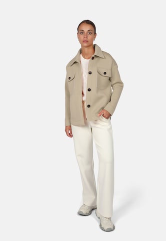 Fuchs Schmitt Between-Season Jacket 'Scuba' in Beige: front