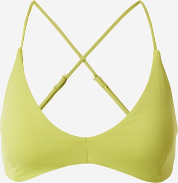 ICANIWILL Bustier Urheilurintaliivit 'Nimble' värissä vihreä: etupuoli