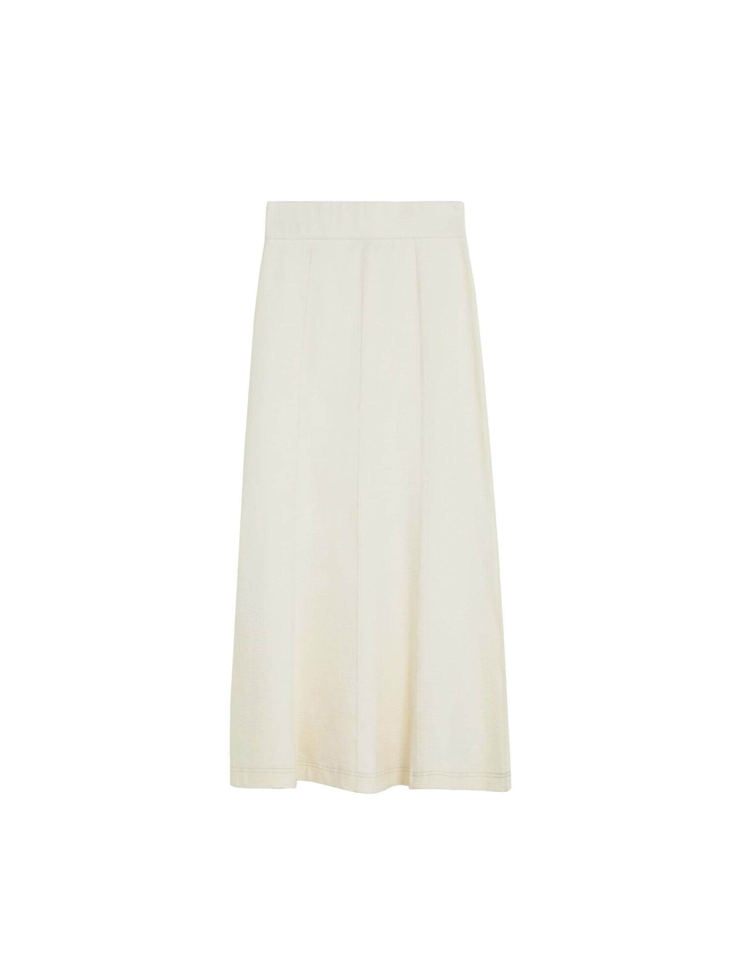 Scalpers Interlock Skirt ' ' in Beige: Vorderseite