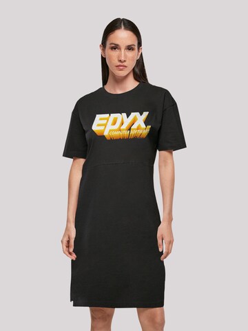 F4NT4STIC Dress 'EPYX Logo 3D' in Black: front