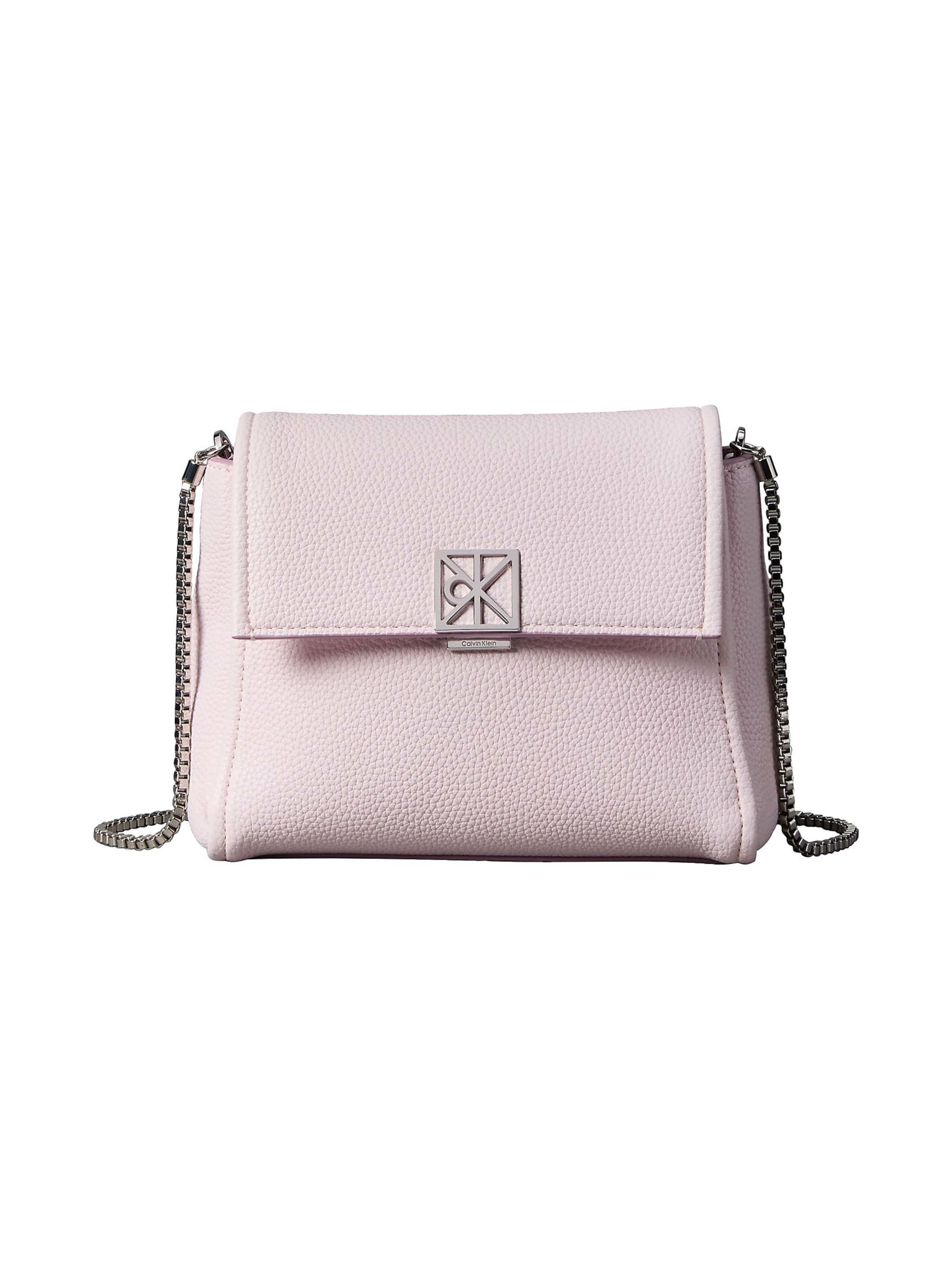 Sac à bandoulière Calvin Klein en rose : devant