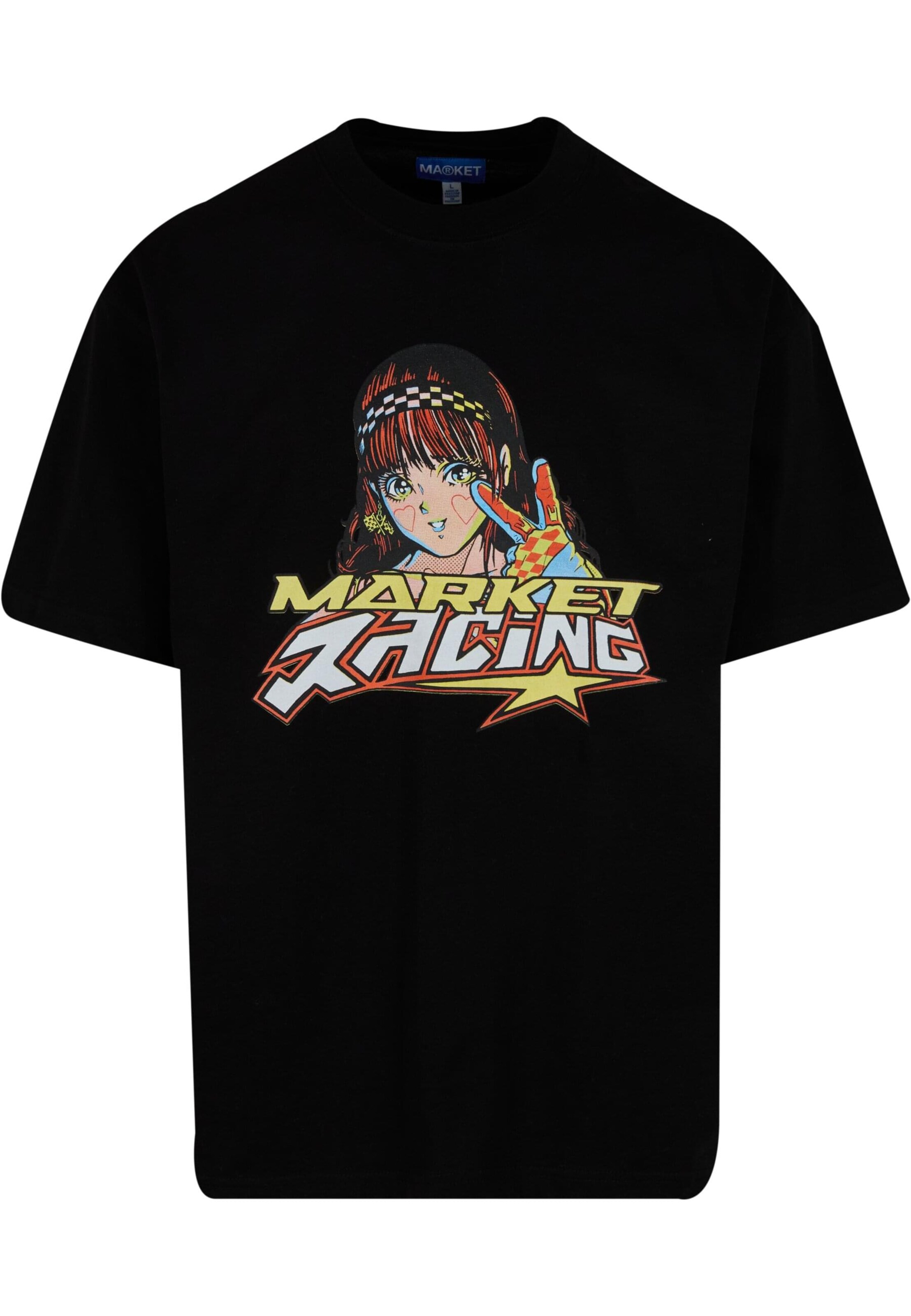 MARKET Shirt 'On Any Sunday' in Black: front