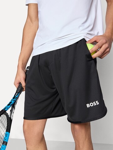 Regular Pantaloni sport 'Spin' de la BOSS pe negru