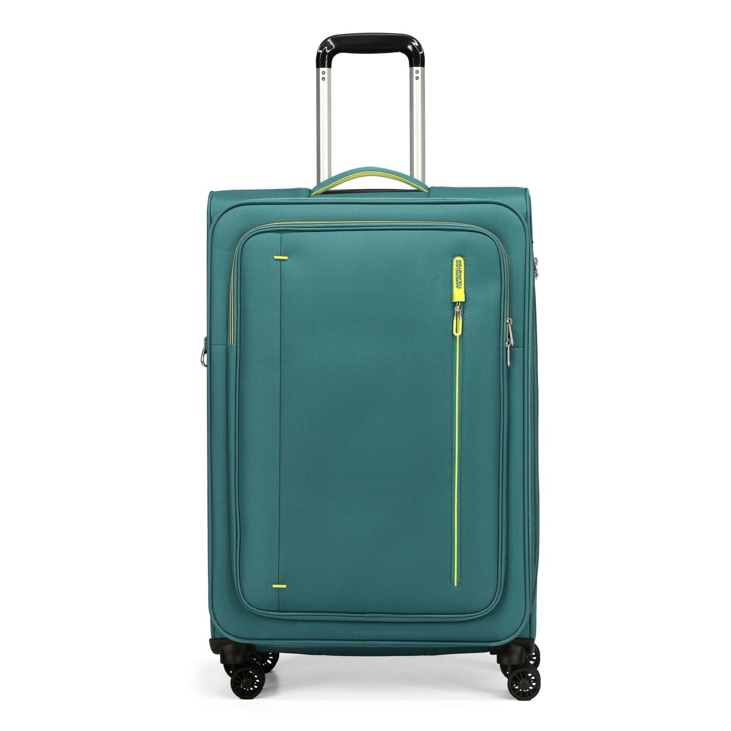 American Tourister Trolley in Green: front