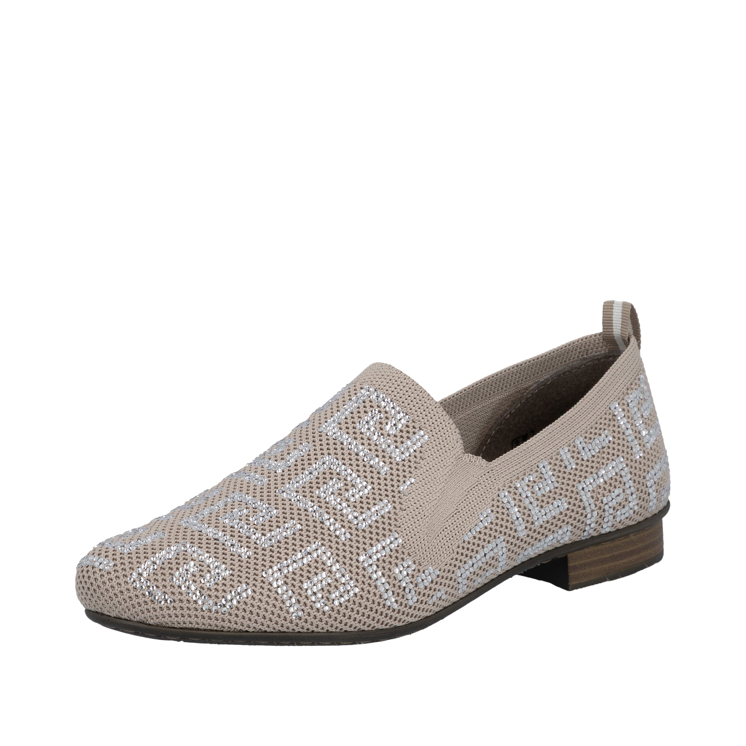 Rieker Slipper in Beige: Vorderseite