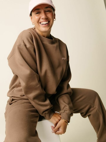 Pull-over ' Cartel x Align ' Copenhagen Cartel en marron : devant