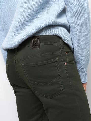 MEYER Regular Chino M5 Five Pocket in Grün
