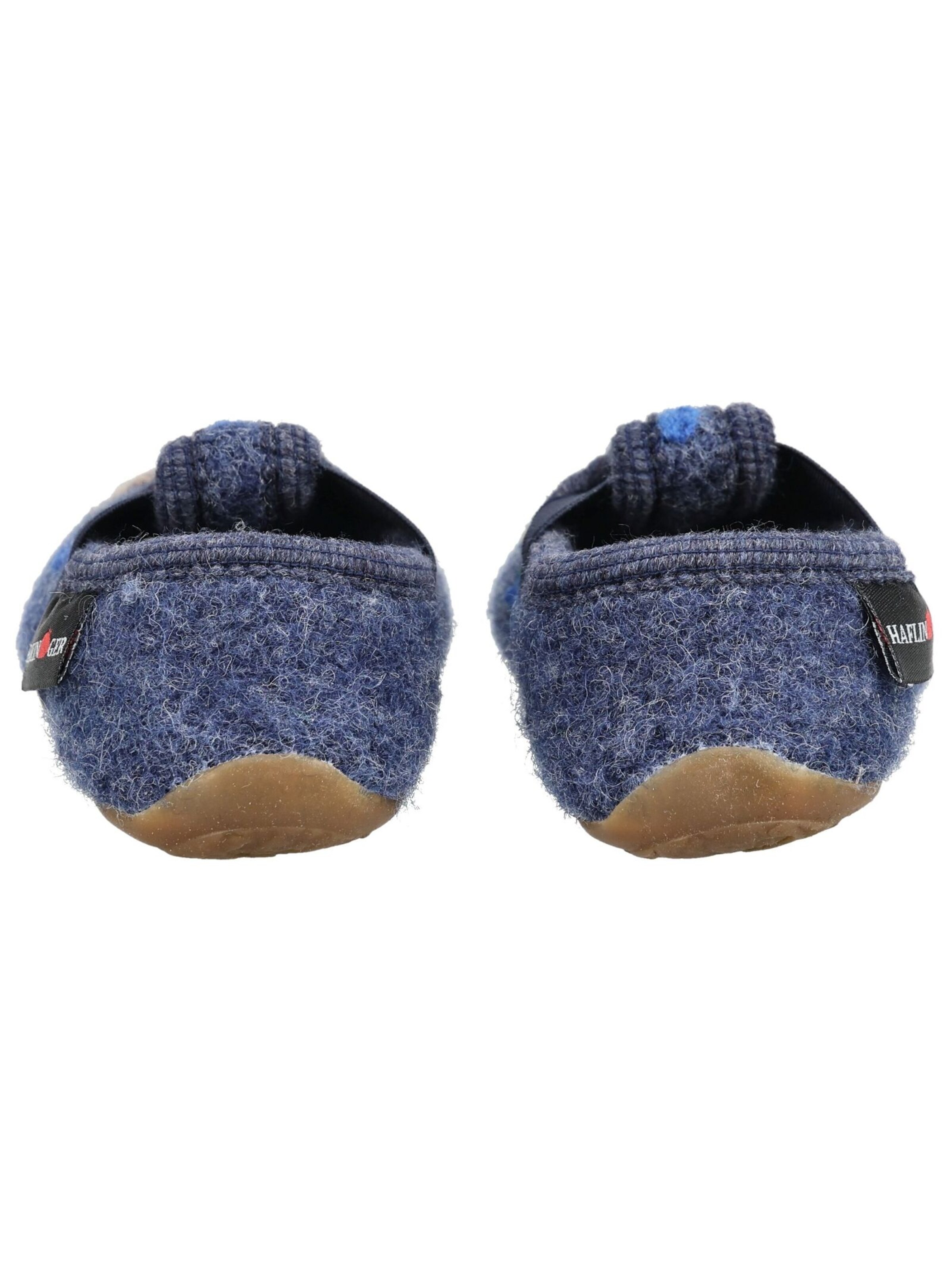 HAFLINGER Hausschuh in Blau
