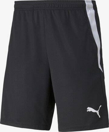 PUMA Regular Sportbroek in Zwart: voorkant