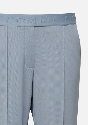 Regular Pantalon COMMA en bleu