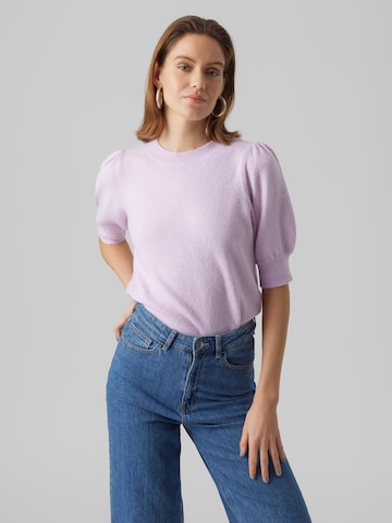 VERO MODA Sweater 'DOFFY' in Purple