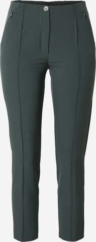 STEFFEN SCHRAUT Kalhoty s puky 'Gisele' – zelená: přední strana
