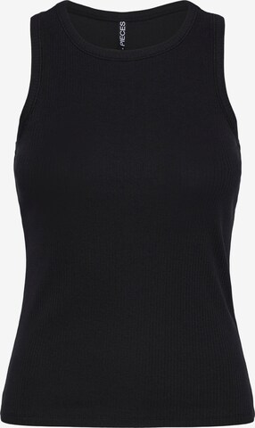 PIECES Top 'Ruka' in Black: front