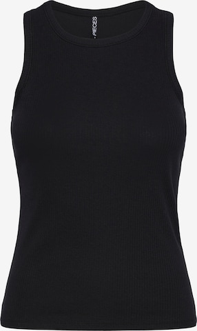 PIECES Top 'Ruka' in Black: front