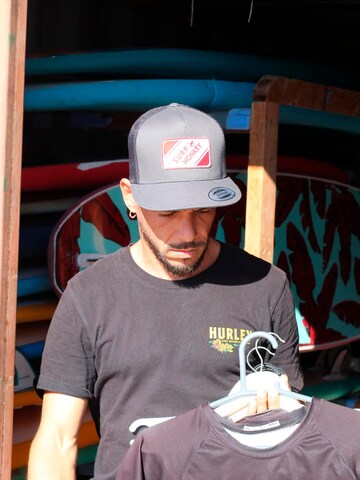 Surf Monkey Athletic Cap in Red