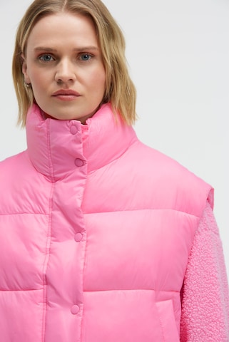 SENSES.THE LABEL Steppweste OW:E Oversized in Pink