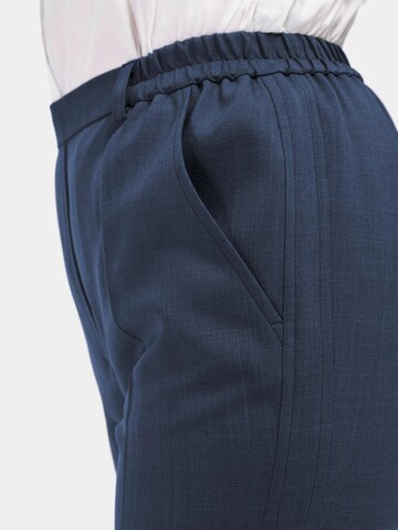 Goldner Regular Pantalon 'Martha' in Blauw