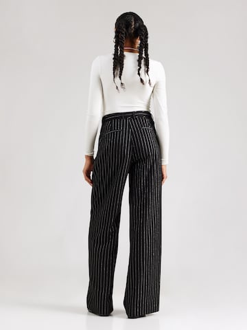 Wide Leg Pantalon à pince 'Charlie' Fabienne Chapot en noir