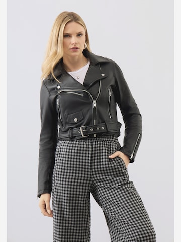 Giacca di mezza stagione ' Sarah Biker ' di Bolongaro Trevor in nero: frontale