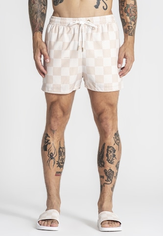Gianni Kavanagh Badeshorts 'Piazza' in Beige
