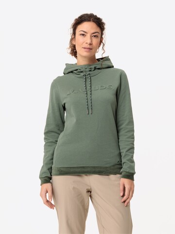 VAUDE Sports sweater 'Manukau HO III' in Green: front
