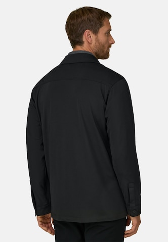 Boggi Milano Regular fit Overhemd in Zwart