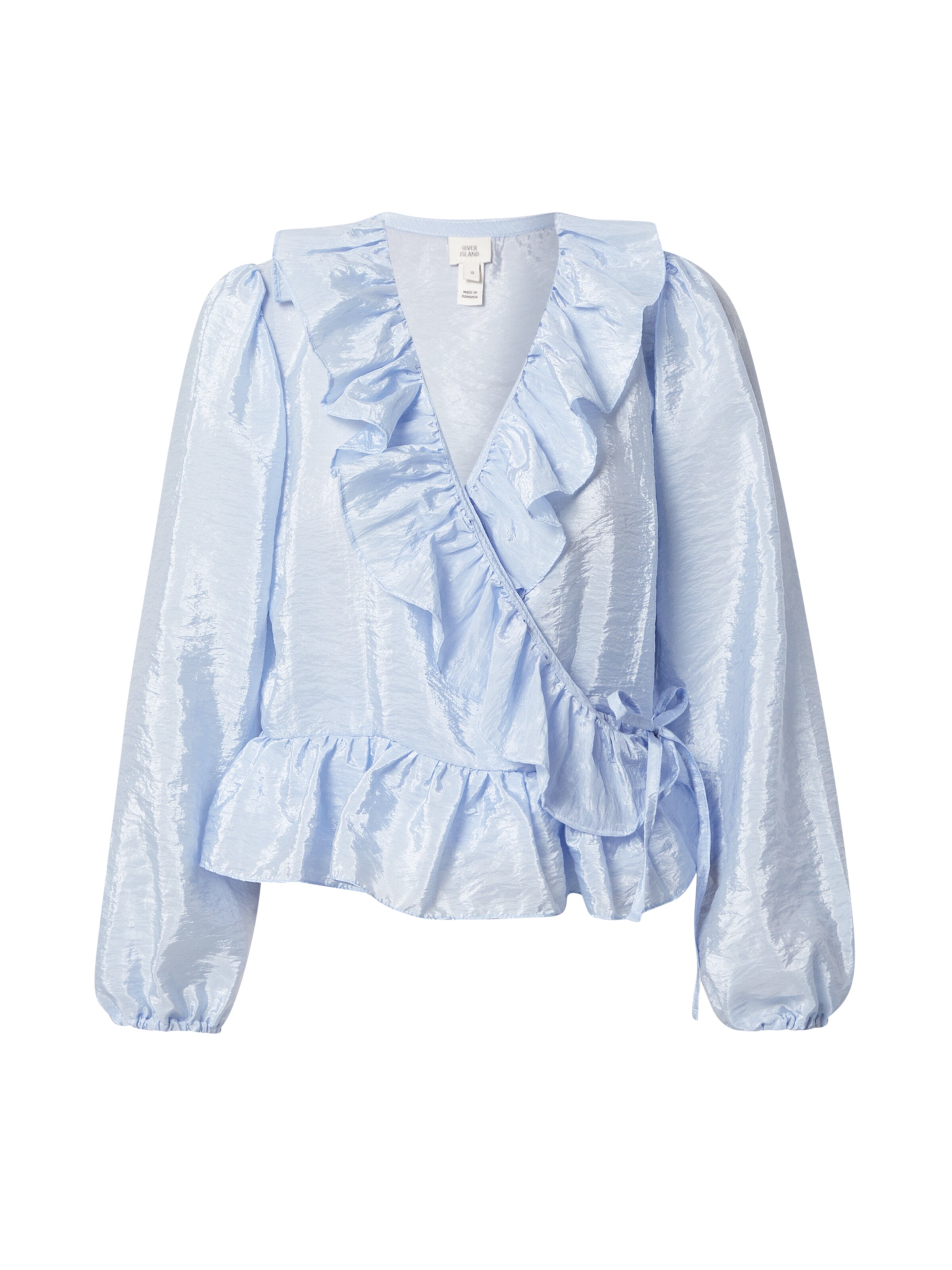 River Island - Blusa em azul: frente