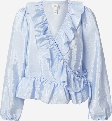 River Island Bluse in Blue: front