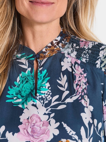 Goldner Blouse in Blauw