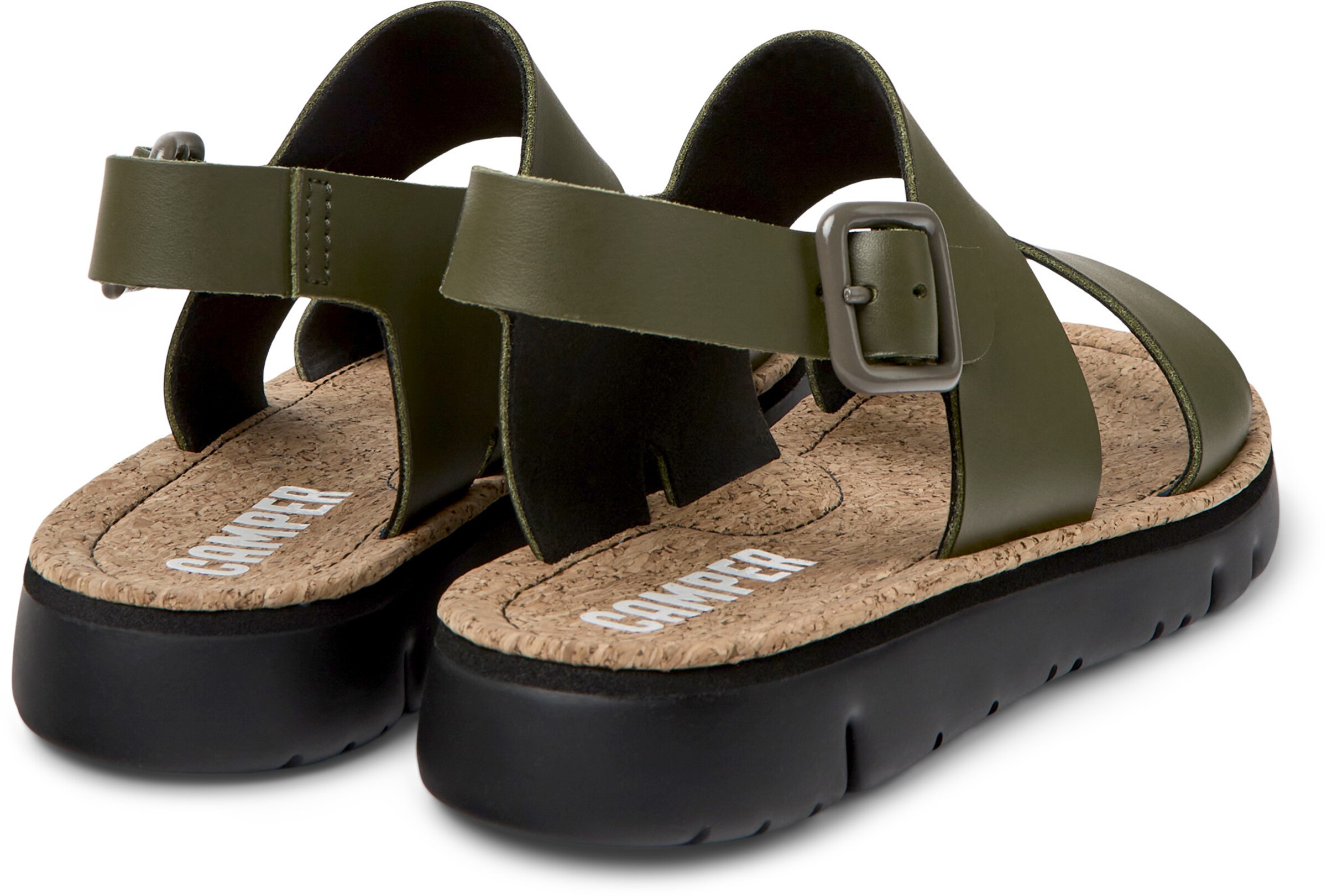 Sandales à lanières 'Oruga' CAMPER en vert