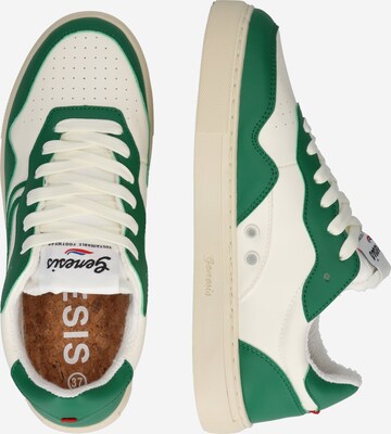 Sneaker low 'Soley' de la GENESIS pe verde