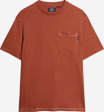 Superdry Shirt in Oranje: voorkant