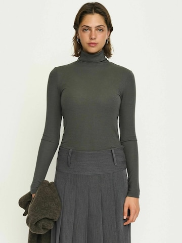 T-shirt 'Fenja' Soft Rebels en vert : devant