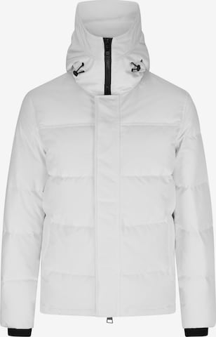 CASH-MERE.CH Winterparka in Weiß: Vorderseite