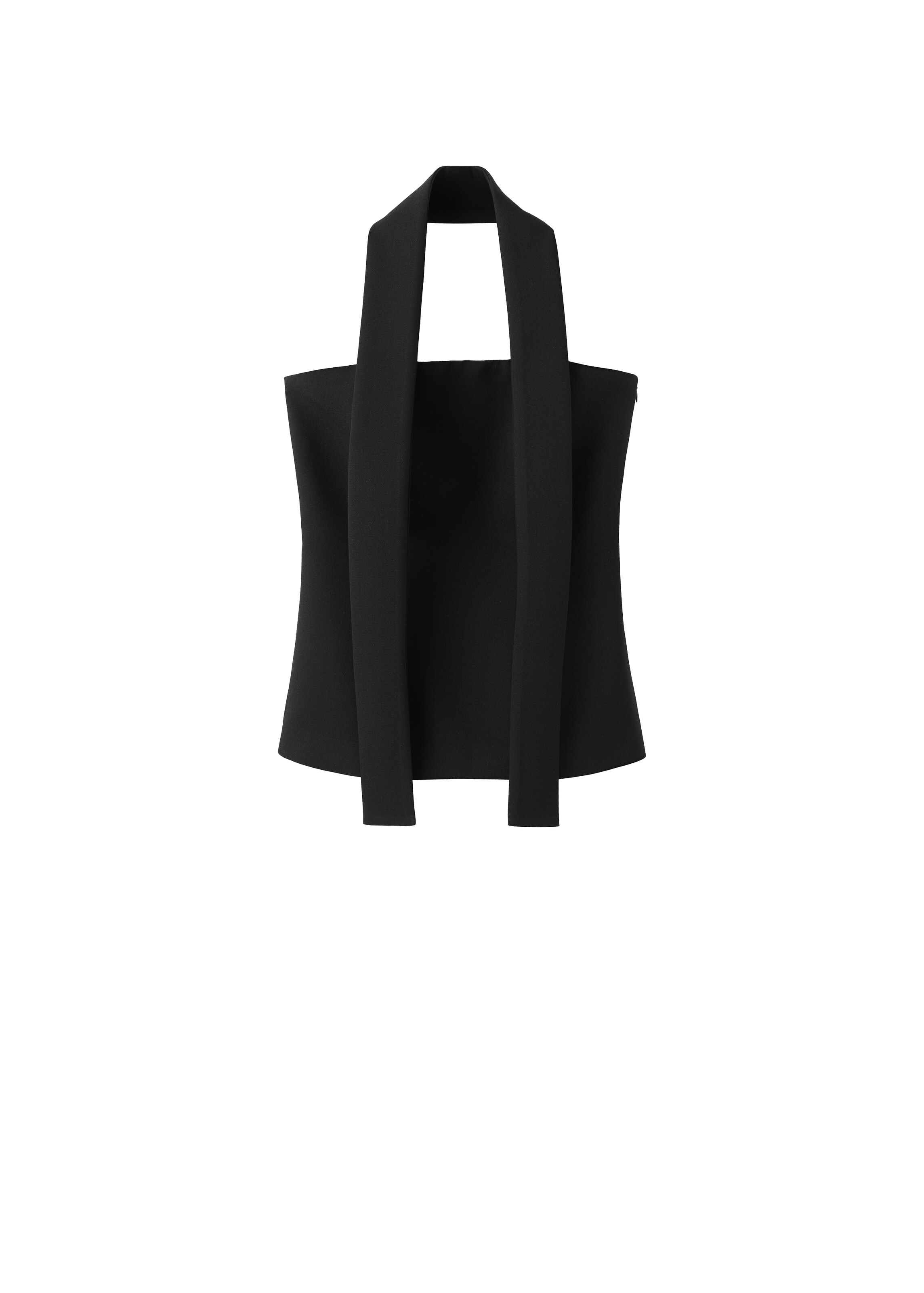 MANGO Top 'ZOE' in Black: front