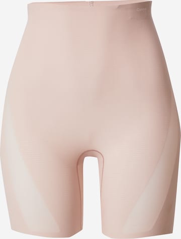 Calvin Klein Underwear Muotoilevat housut värissä beige: etupuoli